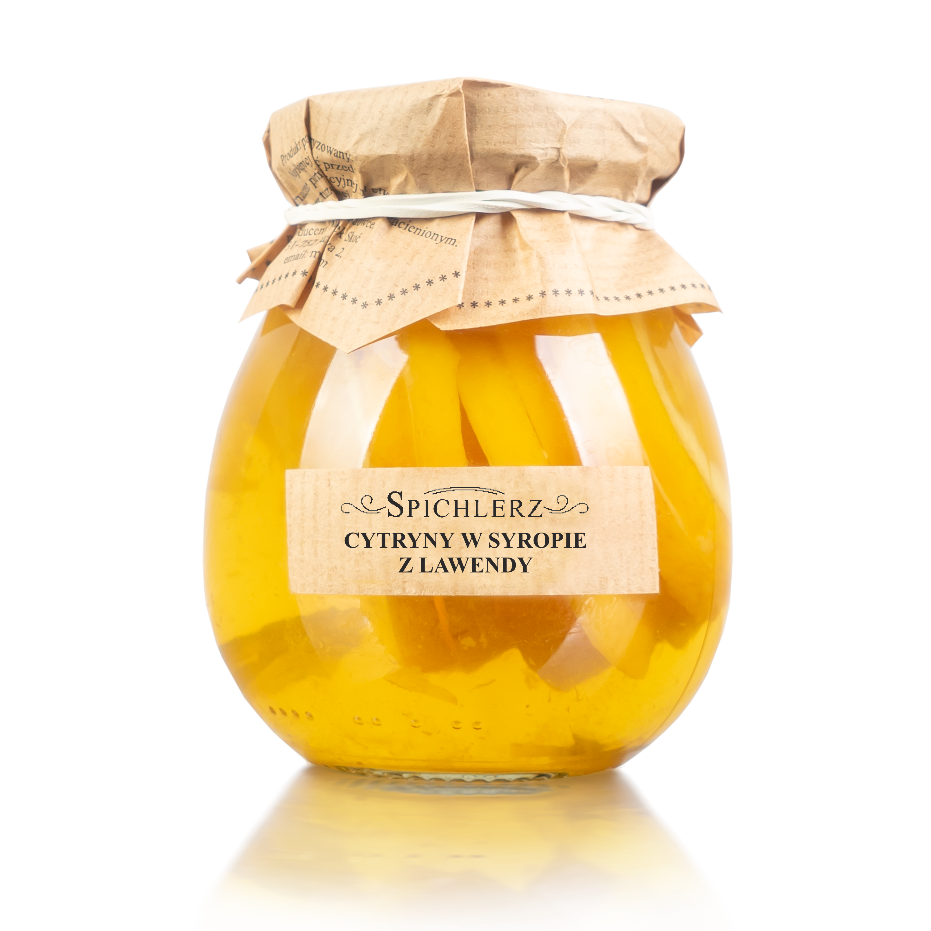 Cytryna w syropie z lawendy260g